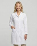 Jaleco Feminino Tradicional Gabardine - Branco