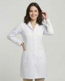 Jaleco Feminino Tradicional Gabardine - Branco