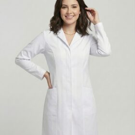 Jaleco Feminino Tradicional Gabardine | Branco