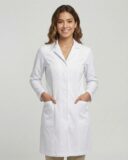 Jaleco Feminino Tradicional Gabardine - Branco