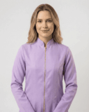 Jaleco Feminino Lidi Gabardine - Lavanda