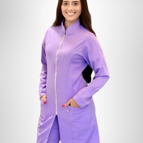 Jaleco Feminino Lidi Gabardine – Lilás