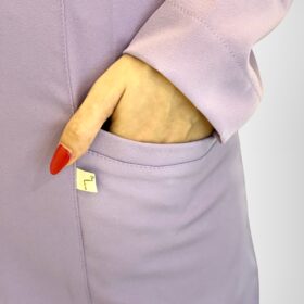 Jaleco Feminino Lidi Gabardine – Lilás