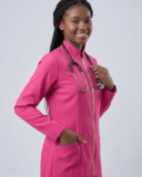 Jaleco Feminino Lidi Two Way - Rosa Pink