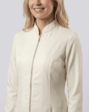 Jaleco Feminino Lidi Gabardine - Off White