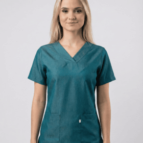 Scrub Feminino OnlyBasic Jogger Chambray | Verde