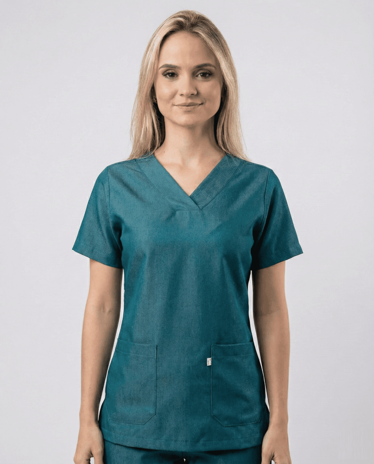 Scrub Feminino OnlyBasic Jogger Chambray - Verde