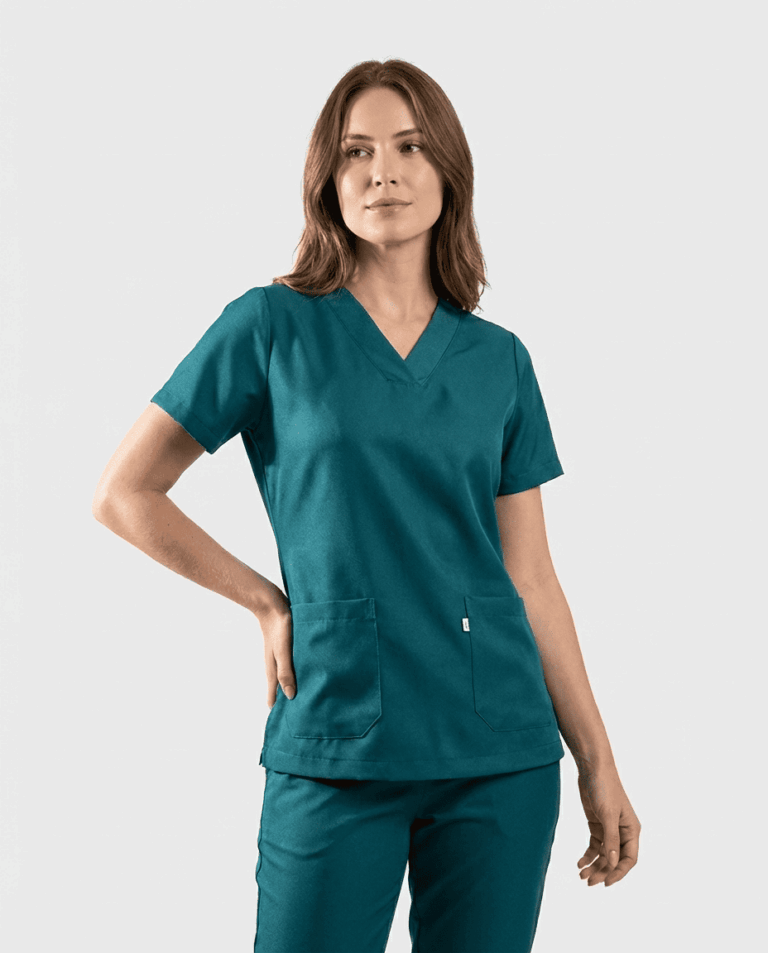 Scrub Feminino OnlyBasic Jogger Chambray - Verde