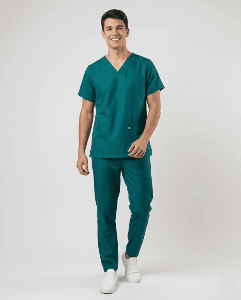 Scrub Masculino OnlyBasic Chambray - Verde
