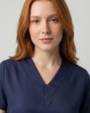 Scrub Feminino Lala Jogger Gabardine - Azul Marinho