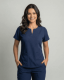 Scrub Feminino Vivant Jogger Babe - Azul Marinho