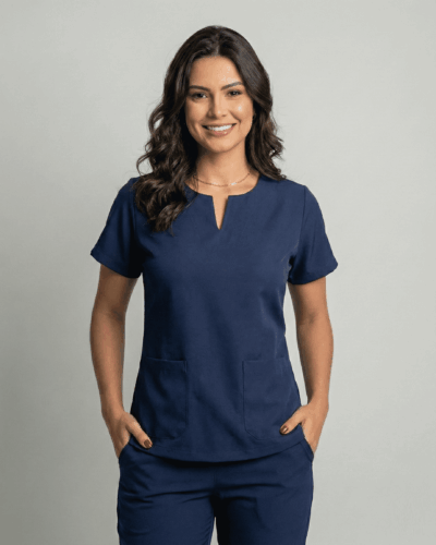 Scrub Feminino Vivant Jogger Babe - Azul Marinho