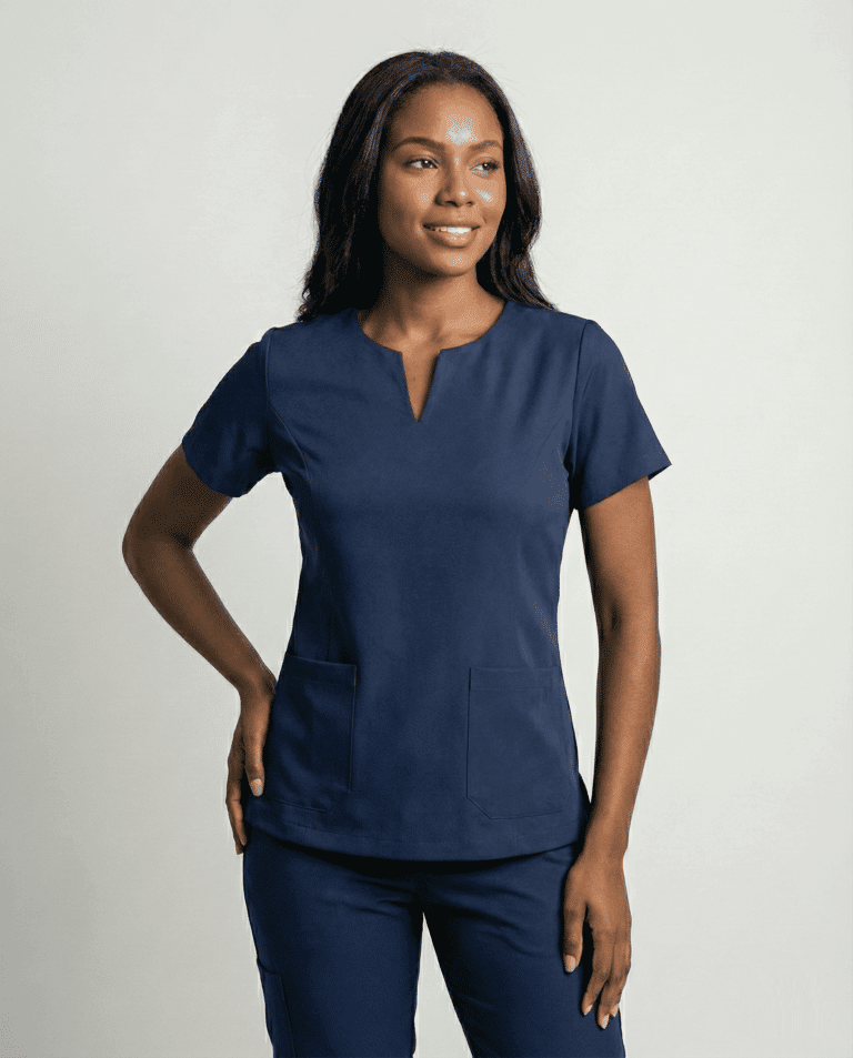 Scrub Feminino Vivant Jogger Babe - Azul Marinho