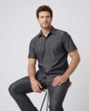 Scrub Masculino Nobile Chambray - Grafite