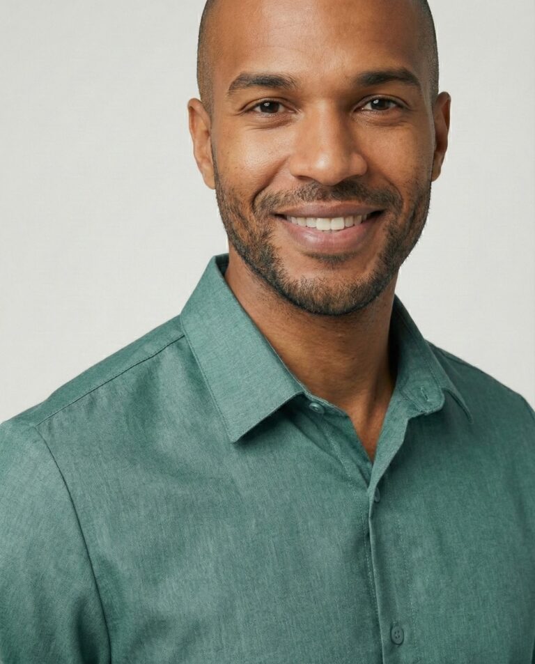 Scrub Masculino Nobile Chambray - Verde